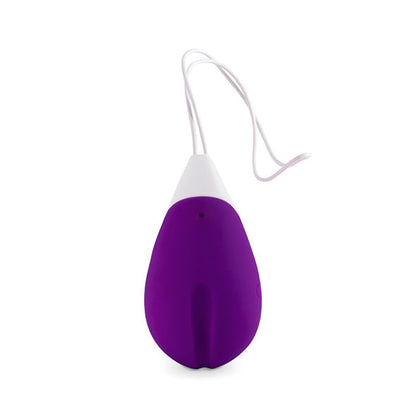 Intense Couples Toys - Remote Control Deep Purple Egg Vibrator, High Quality Soft Silicone, USB Rechargeable