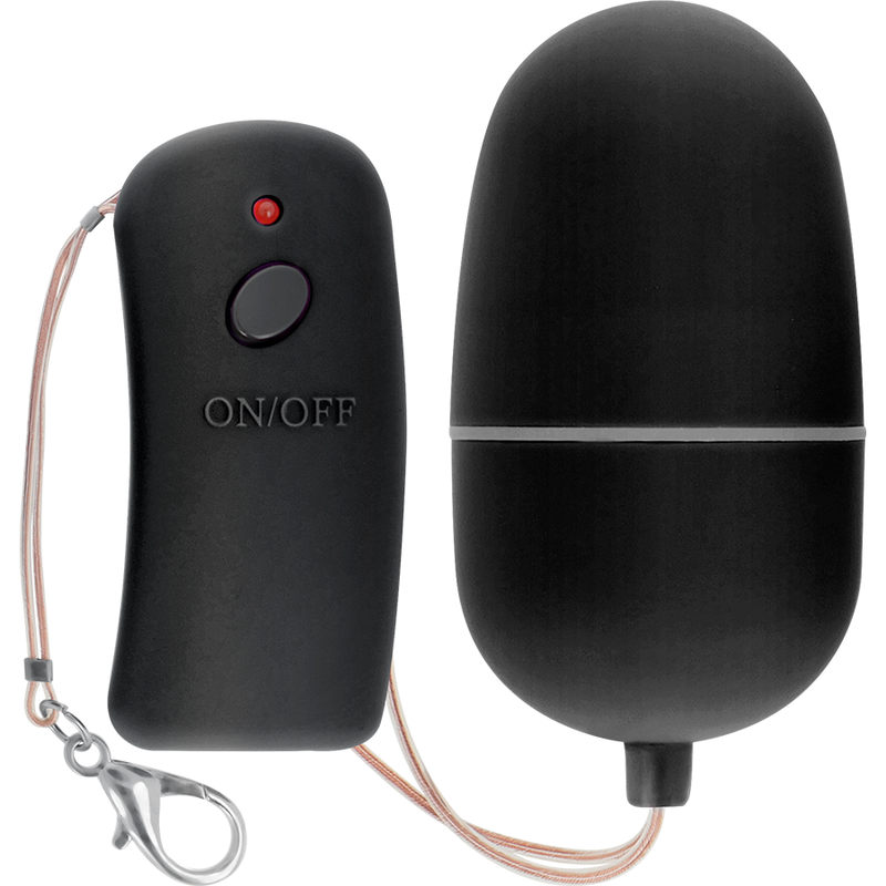 Online - Egg Vibrator With Black Remote Control - Dimensions: 6cm x 3.4cm