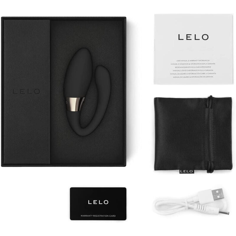 Lelo Tiani Harmony - Remote Control Couples Massager - Black, Double Power, Sensemotion Technology