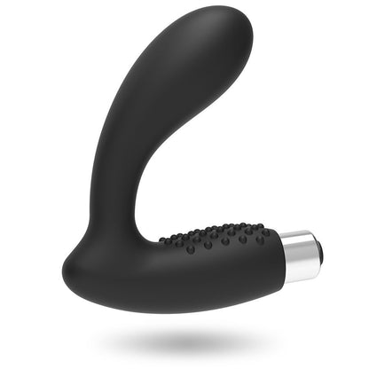 Addicted Toys Rechargeable Prostate Vibrator Model 5 - Black, 10 Vibration Modes, 100% Medical Silicone, Waterproof