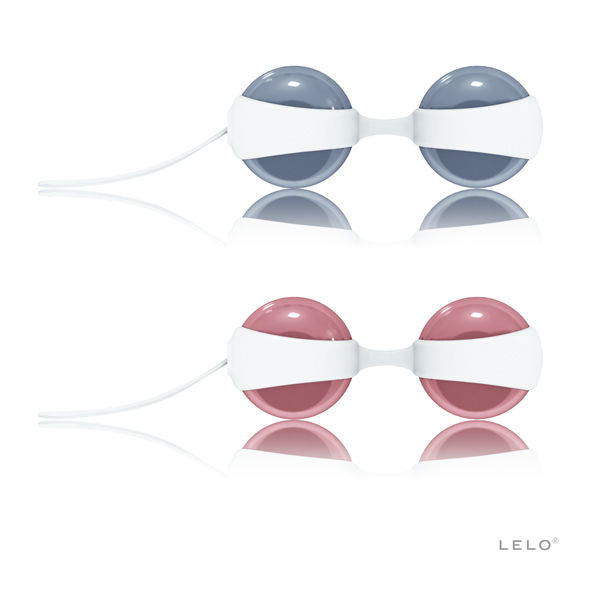 Lelo - Luna Beads Mini, Balls for Kegel Exercises, Diameter 29 mm, Material ABS/Silicone, Variable Weights