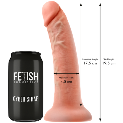 Fetish Submissive Cyberstrap - Remote Control Bullet Harness Watchme M Technology, Length 19.5 cm