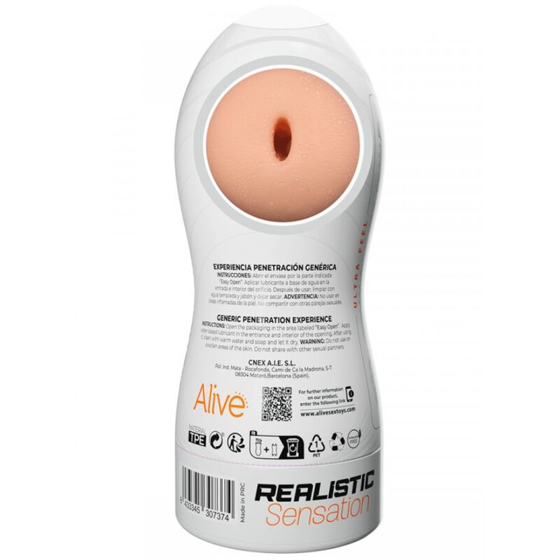 Alive- Maxi Flex Masturbator Masculin Generic Mărimea L